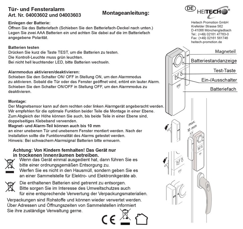HEITECH 04003602 installation instructions