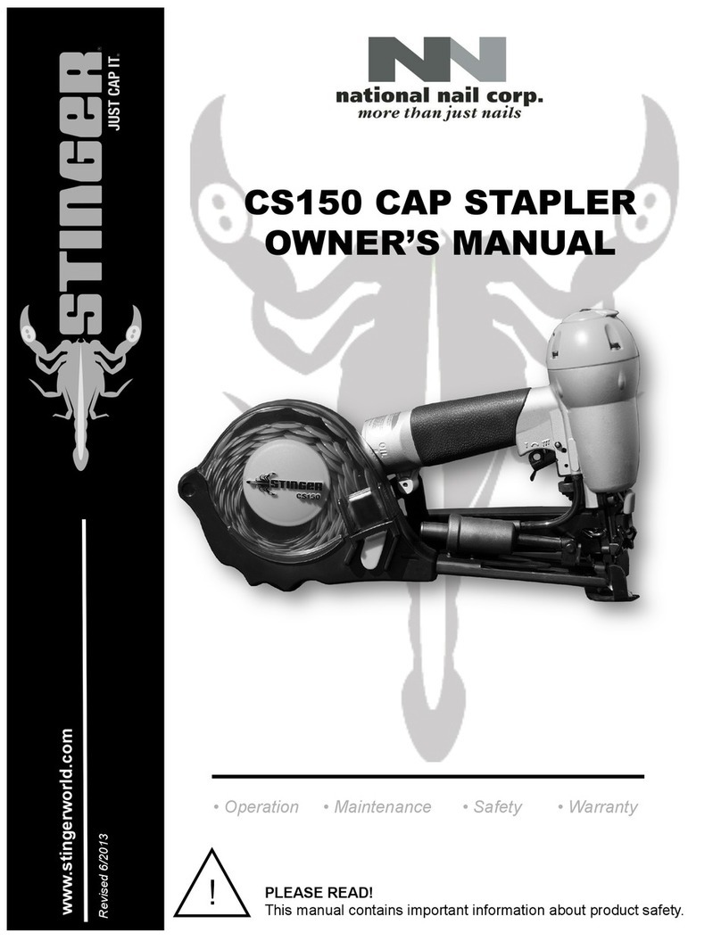 NN STINGER CS150 owner's manual