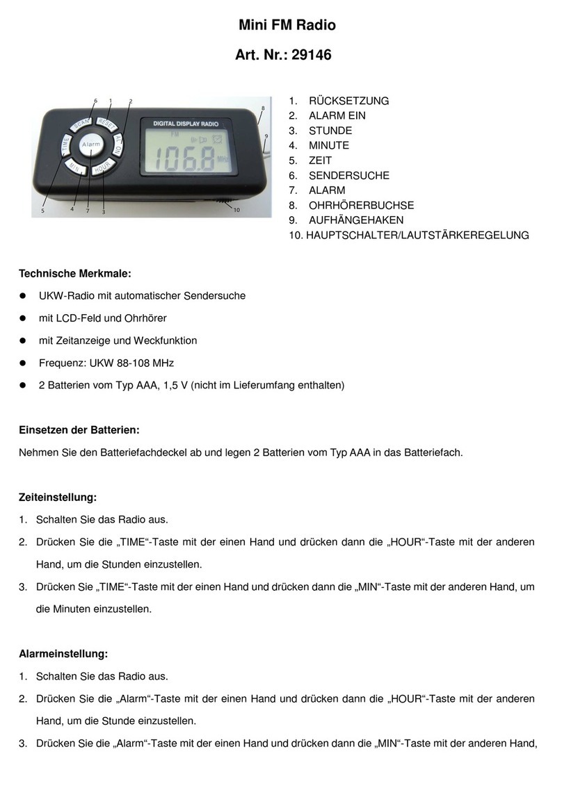 Eurotops 29146 quick start guide