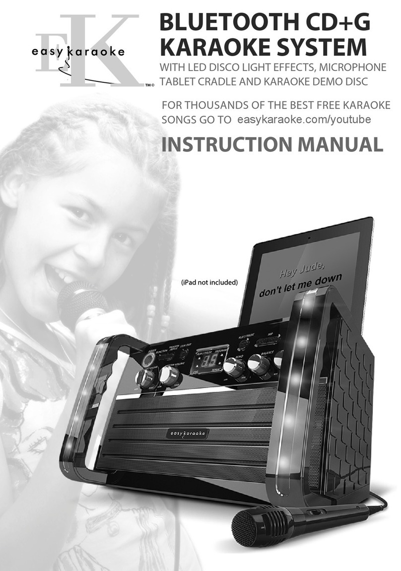 EK EKS213-BT instruction manual