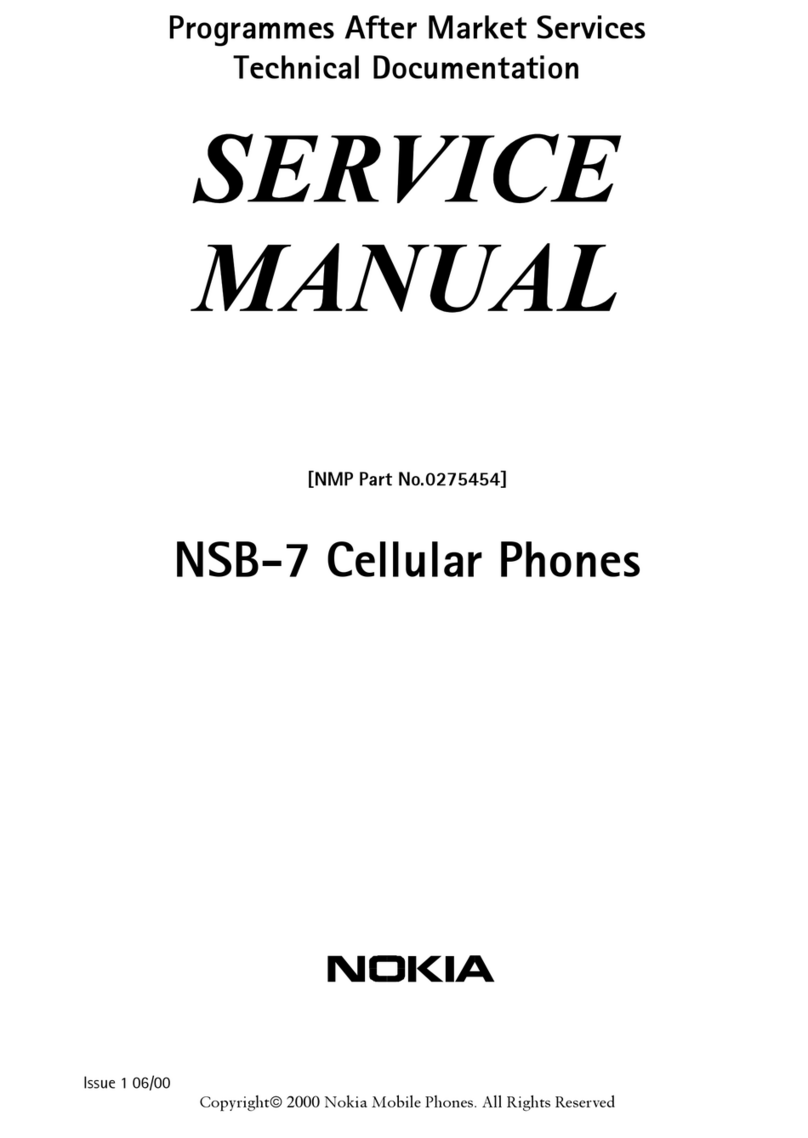 Nokia NSB-7 Series User manual Nokia NSB-7 Series User manual