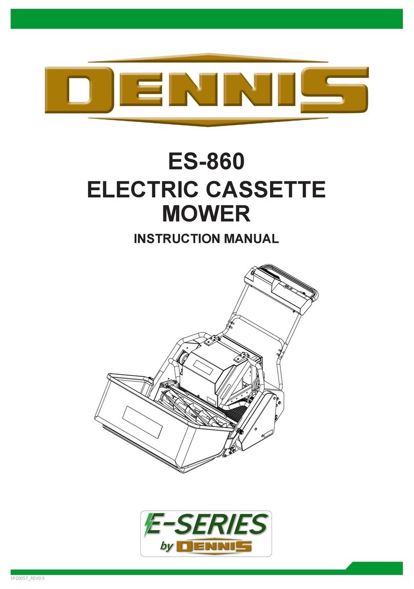 Dennis E-SERIES ES-860 instruction manual