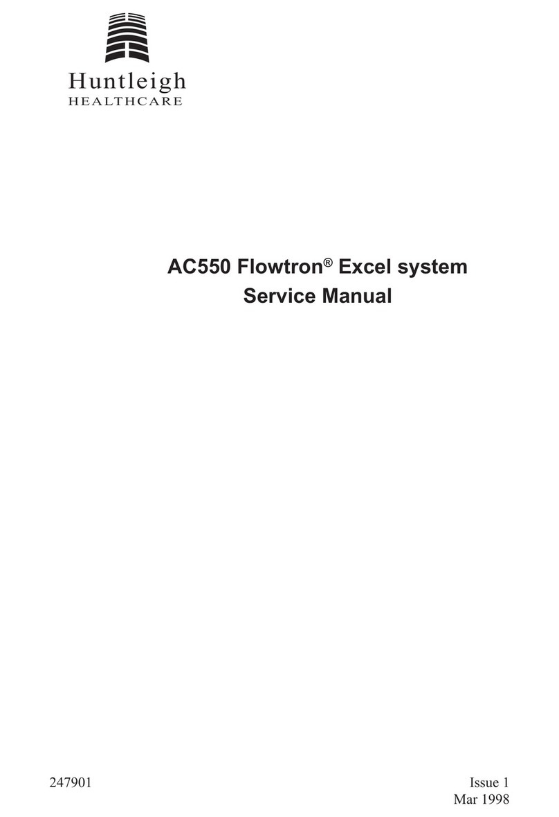 Huntleigh Flowtron AC550 Service manual