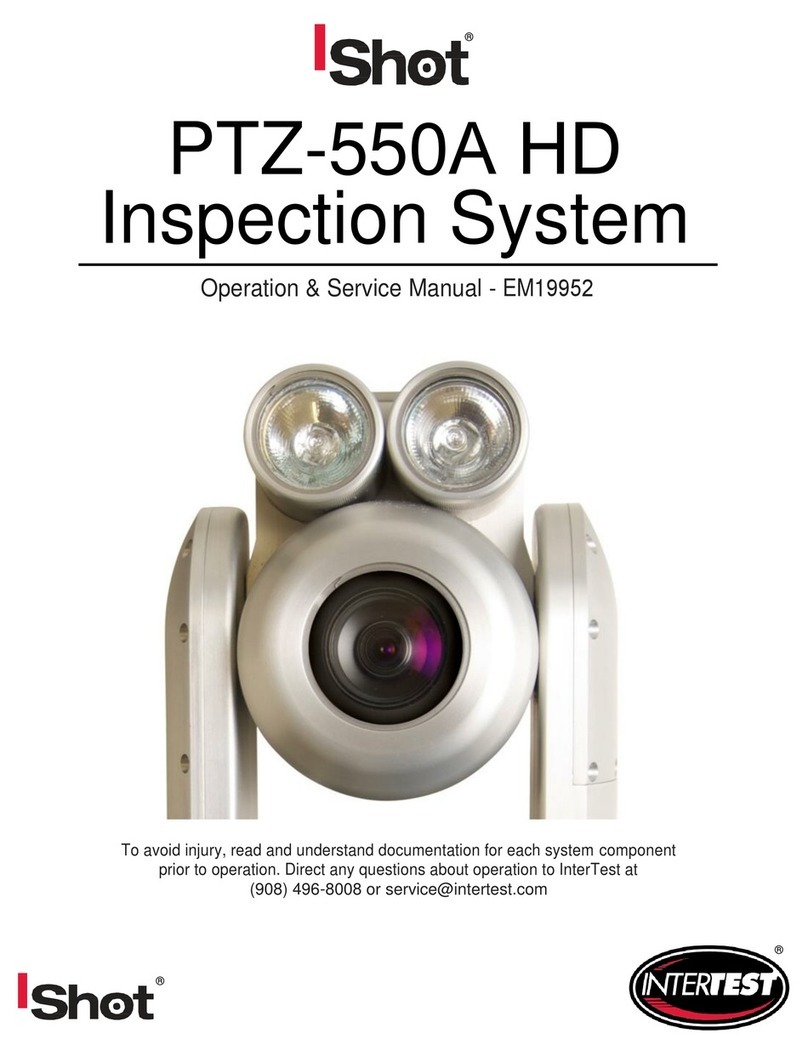 InterTest Shot PTZ-550A HD Operation & service manual