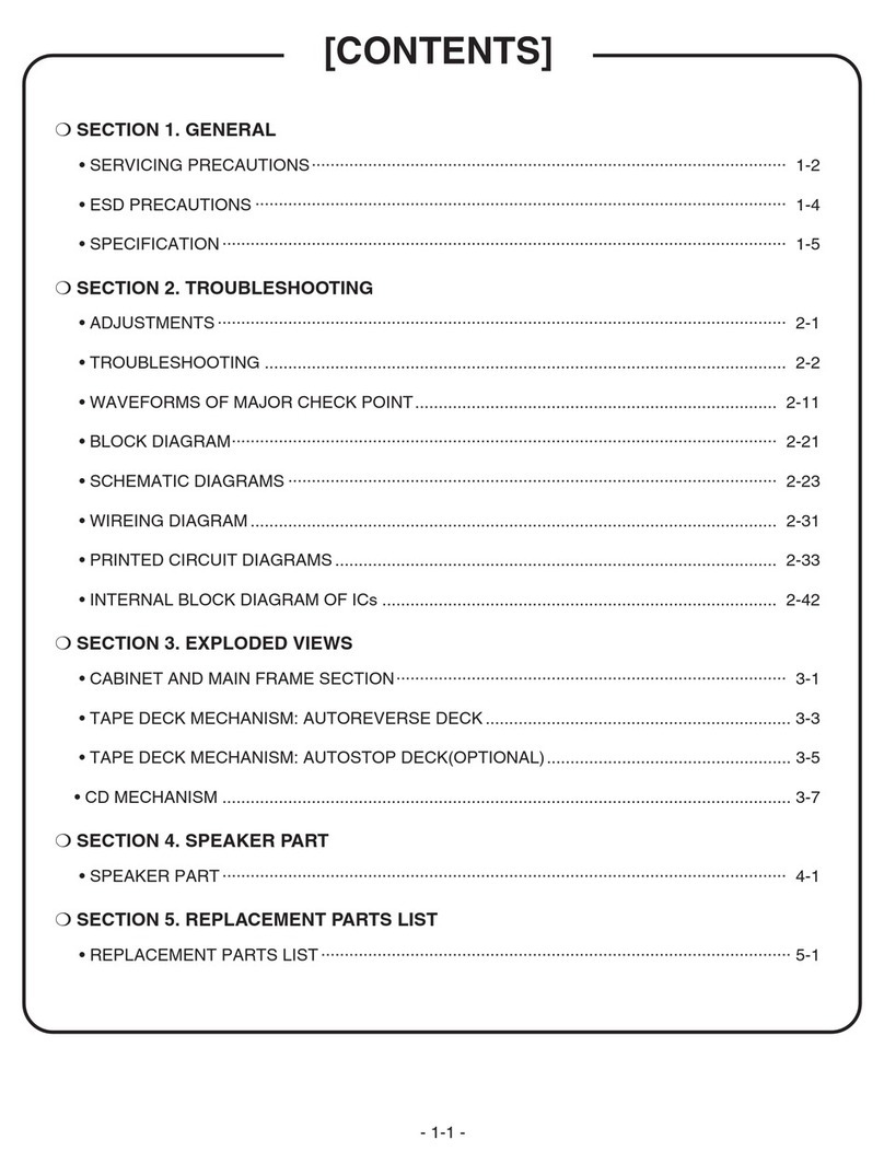 LG LX-M240 D User manual