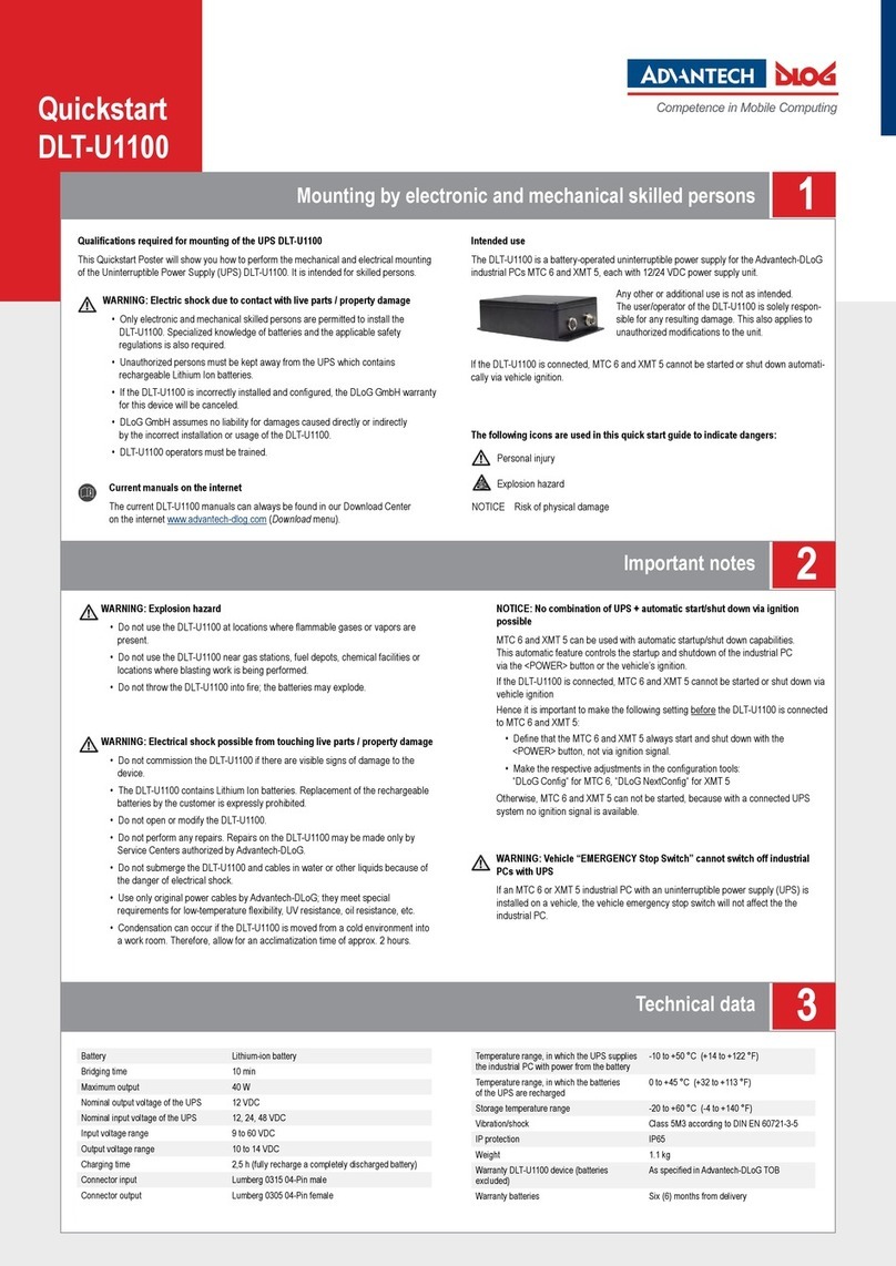 Advantech-DLoG DLT-U1100 quick start