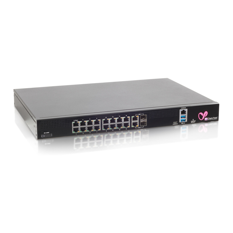 Checkpoint QUANTUM SPARK 1600 User manual