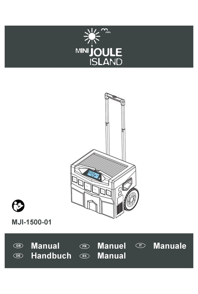miniJOULE MJI-1500-01 manual
