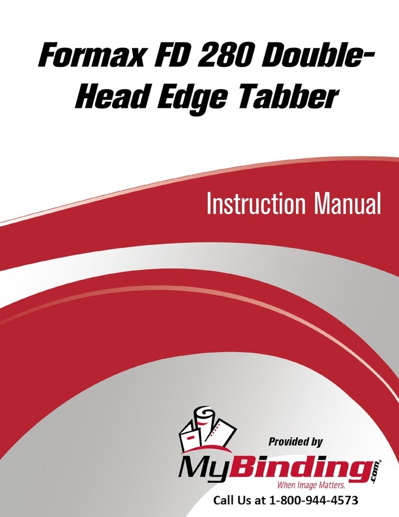 Formax FD 280 User manual