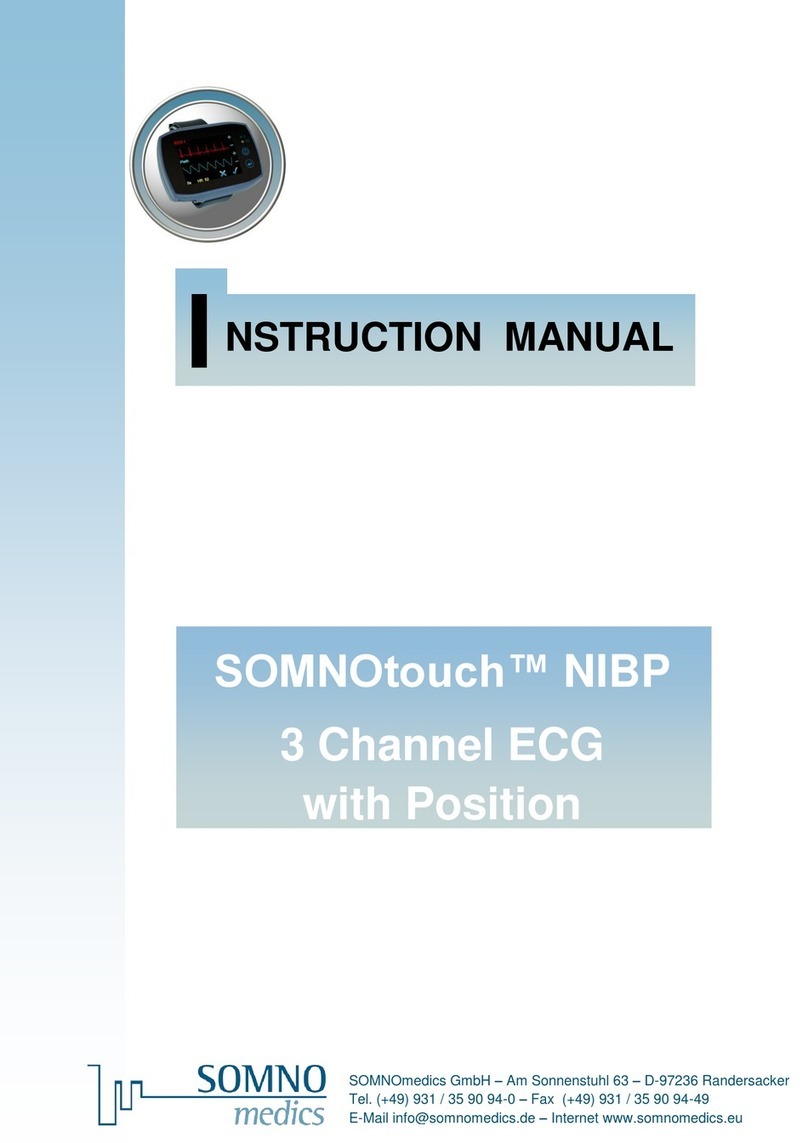 SOMNOmedics NIBP User manual SOMNOmedics NIBP User manual