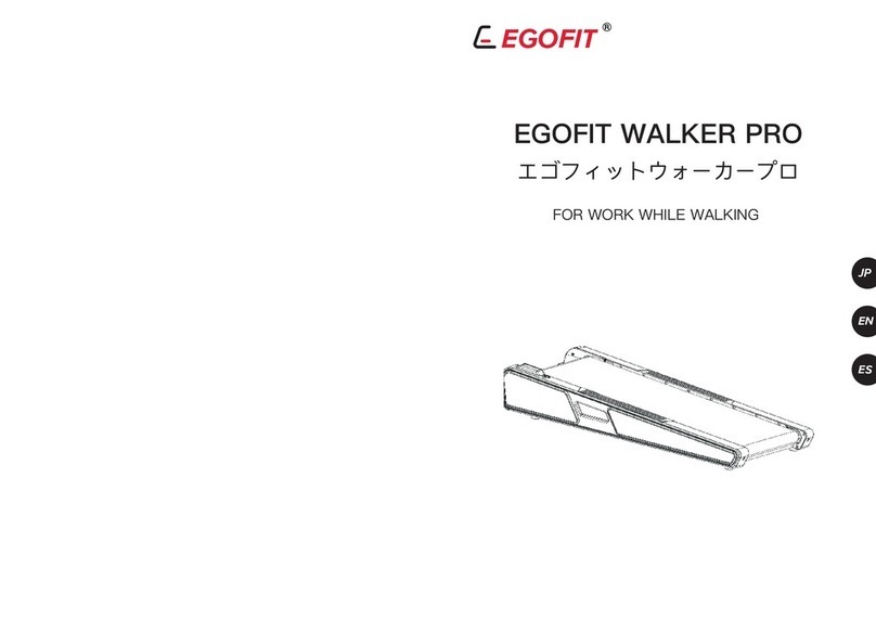 EGOFIT WALKER PRO manual