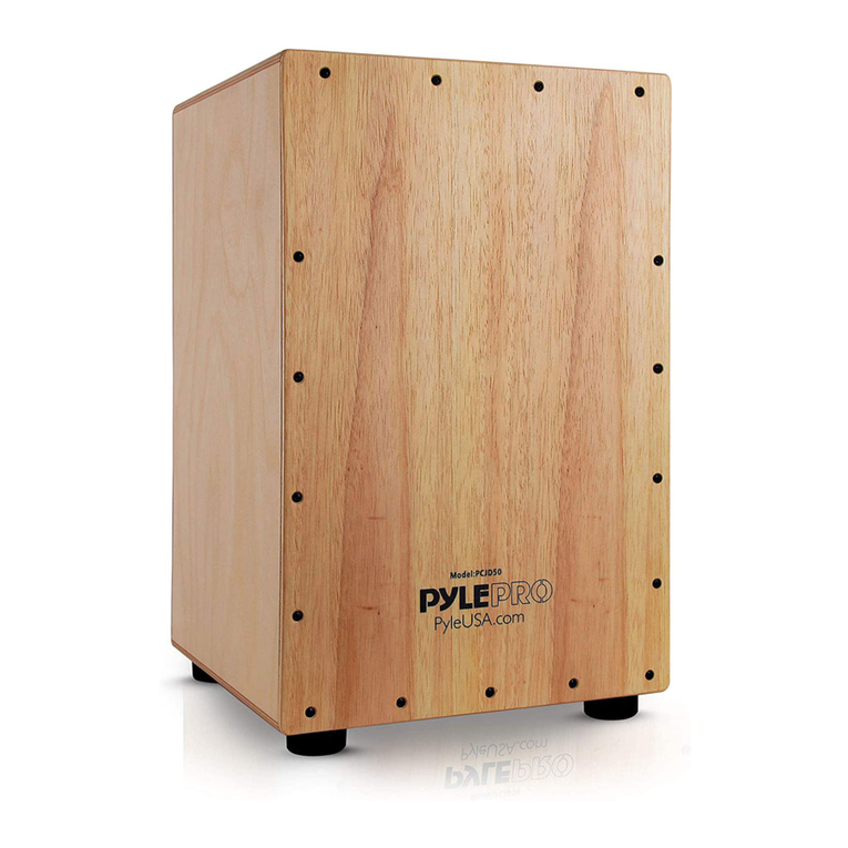 Pyle PCJD50 User manual