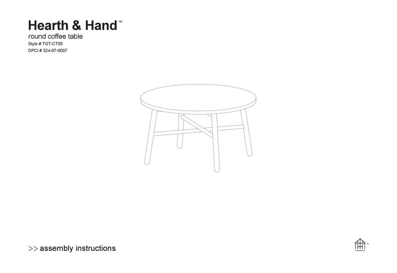 Hearth & Hand TGT-CT05 User manual