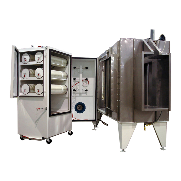 RTT Powder Booths installation manual
