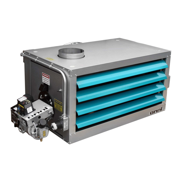 Econo Heat OMNI OWH-150 Installation, operation and service instructions