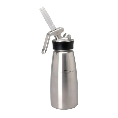 Kisag WHIPPER CLASSIC Instructions for use Kisag WHIPPER CLASSIC Instructions for use