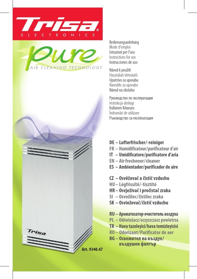 Trisa electronics 9340.47 Instructions for use