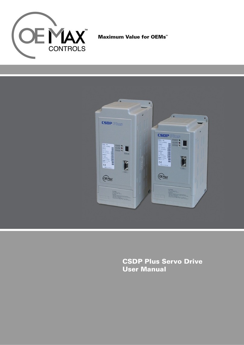 OE Max Controls CSDP Plus user manual