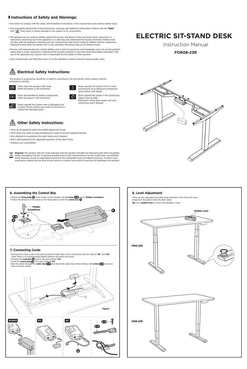 Forest AV FOR08-23R instruction manual