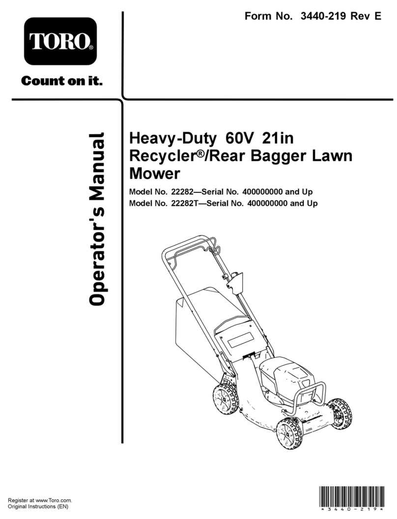 Toro 22282 Series User manual