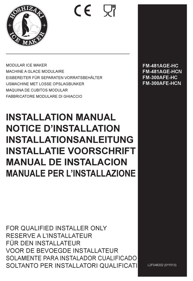 Hoshizaki FM-481AGE-HC User manual