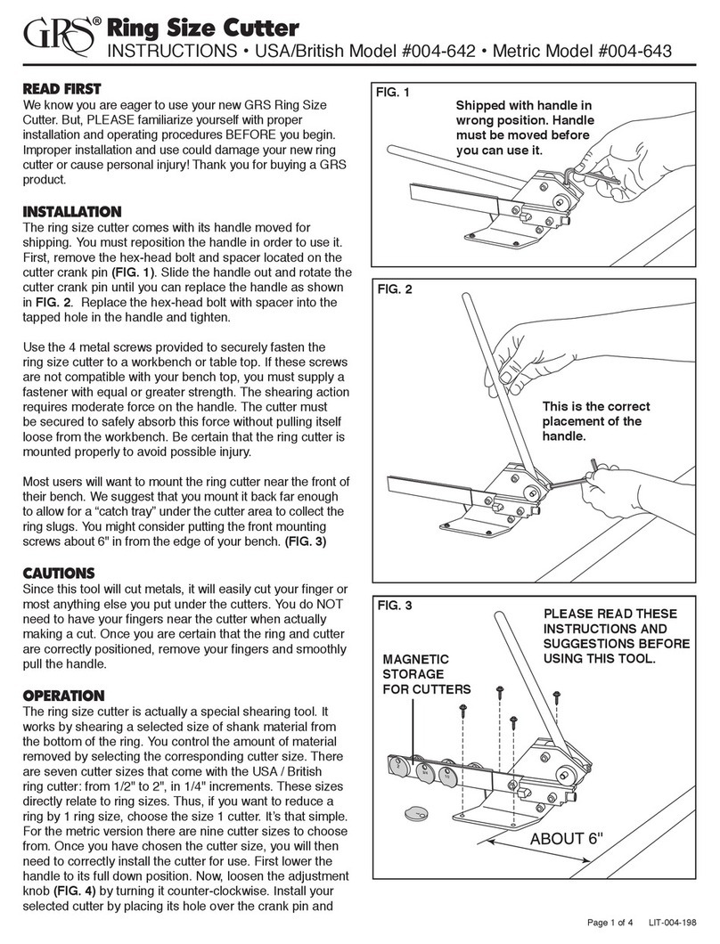 Glendo GRS 004-642 instructions