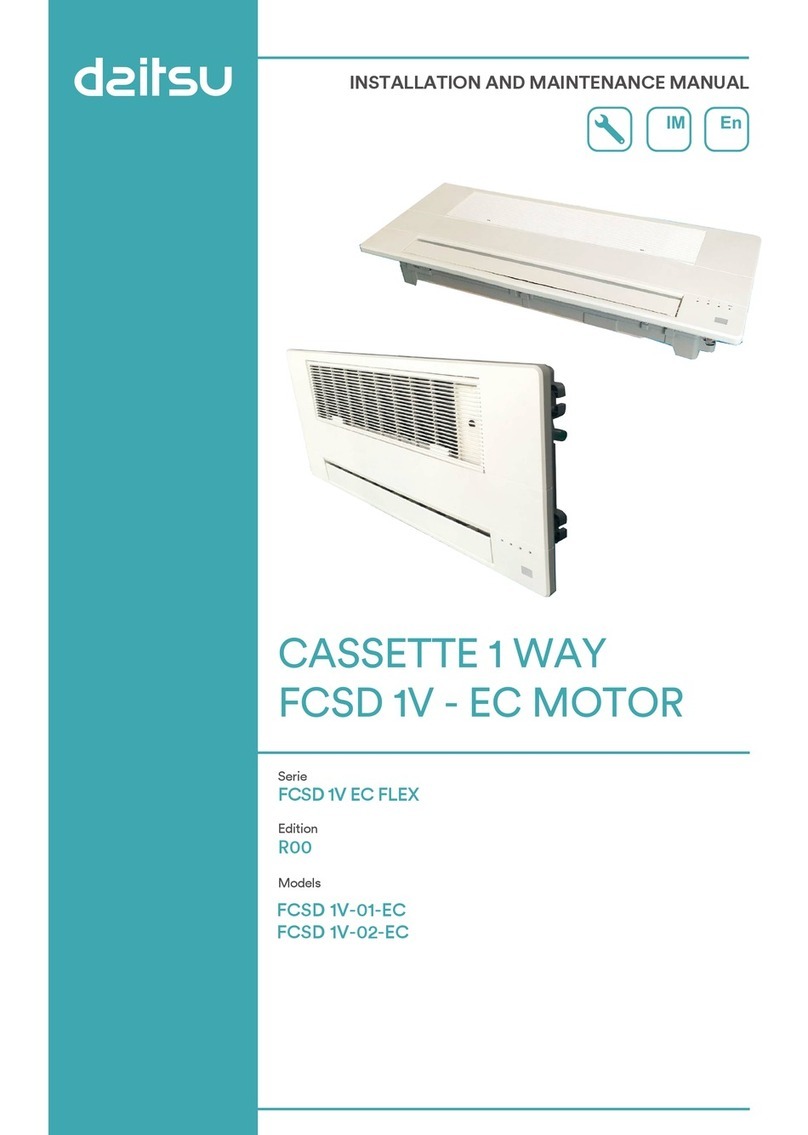 d2itsu FCSD 1V EC FLEX Series Installation and maintenance manual d2itsu FCSD 1V EC FLEX Series Installation and maintenance manual