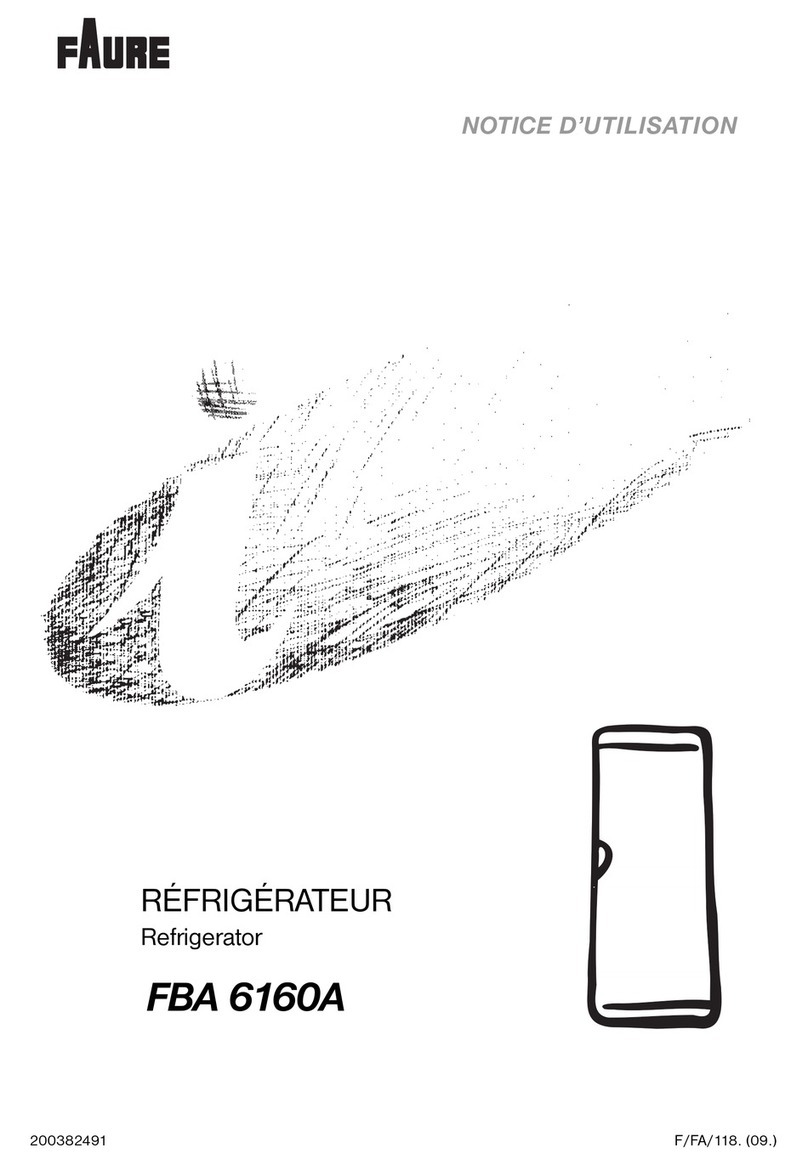FAURE FBA 6160A Instruction booklet