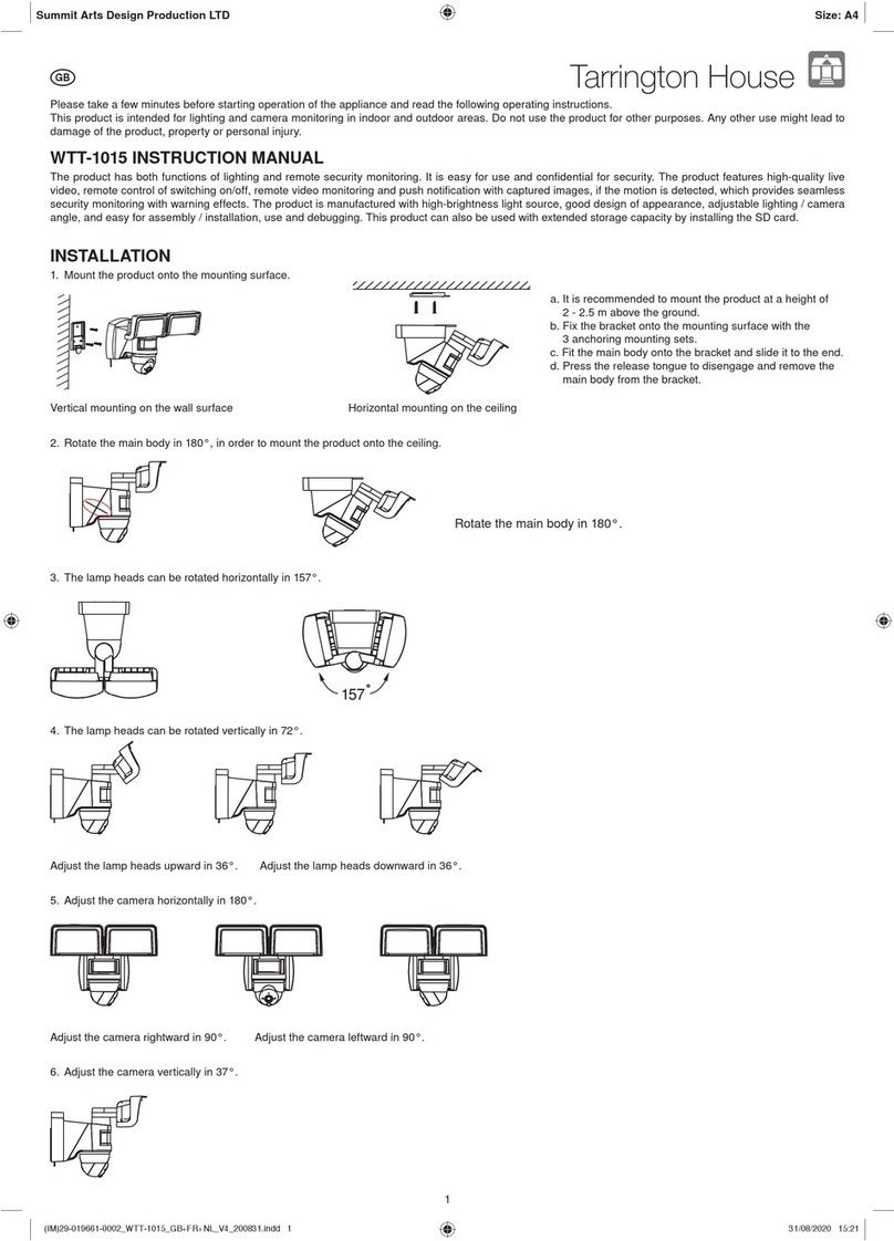 Tarrington House WTT-1015 instruction manual