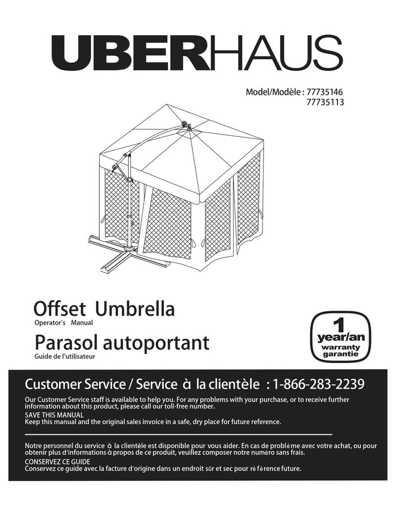 Uberhaus 77735146 Operator's manual Uberhaus 77735146 Operator's manual