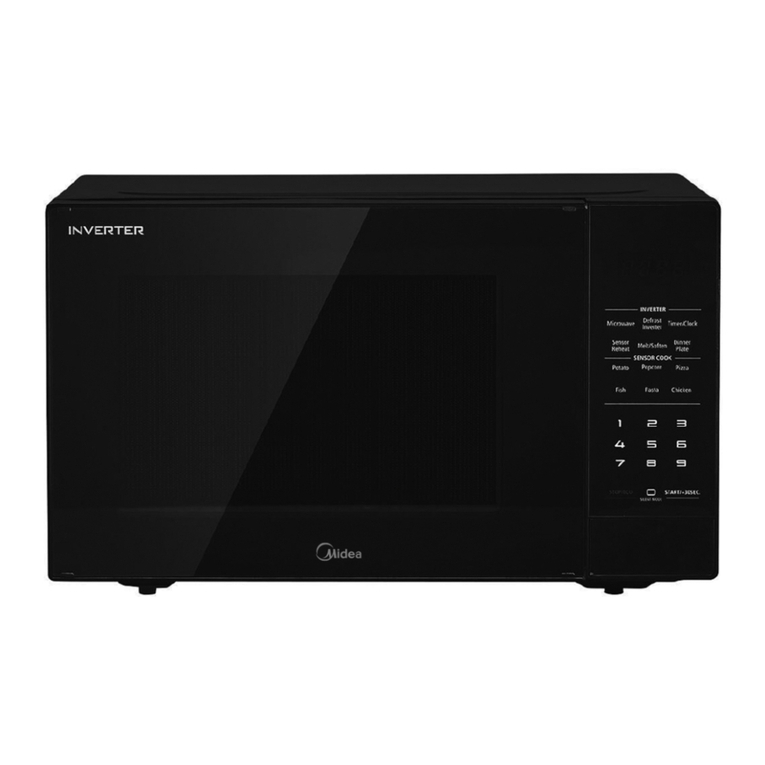 Midea Black 34L user guide
