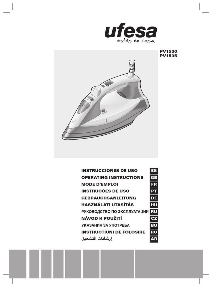 UFESA PV1530 operating instructions