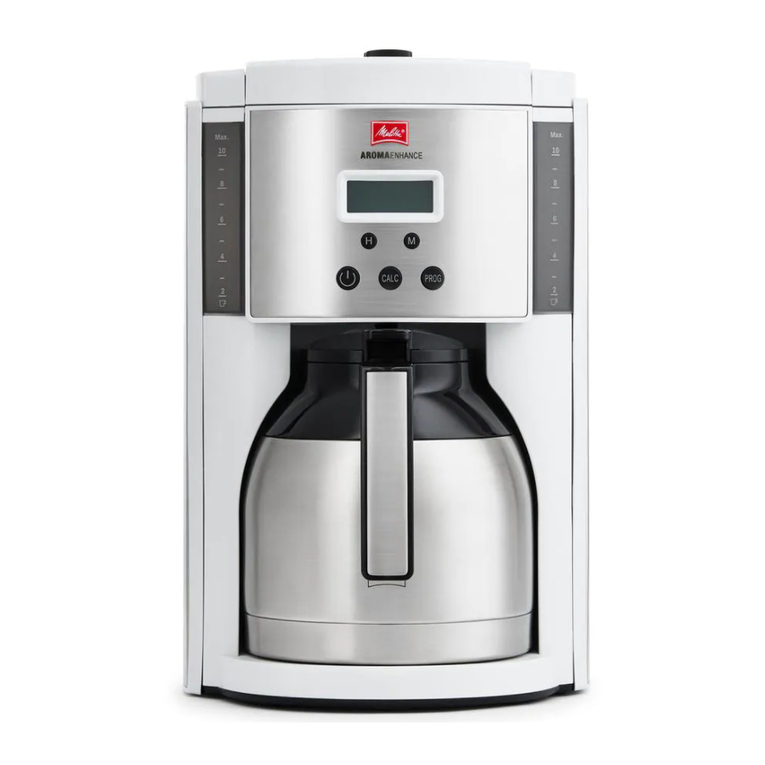 Melitta AROMA ENHANCE THERMAL User manual Melitta AROMA ENHANCE THERMAL User manual