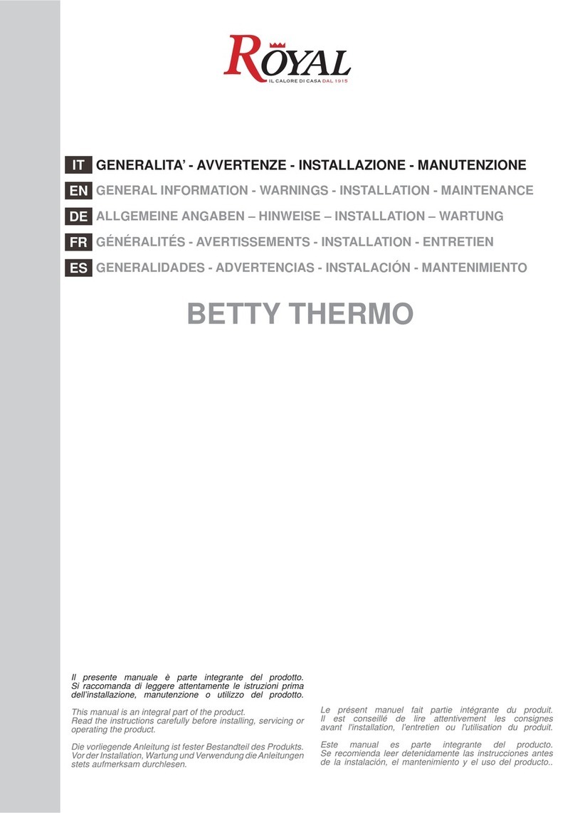 Royal Alba THERMO manual
