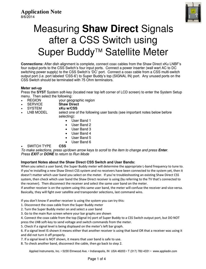 Shaw Super Buddy Application note