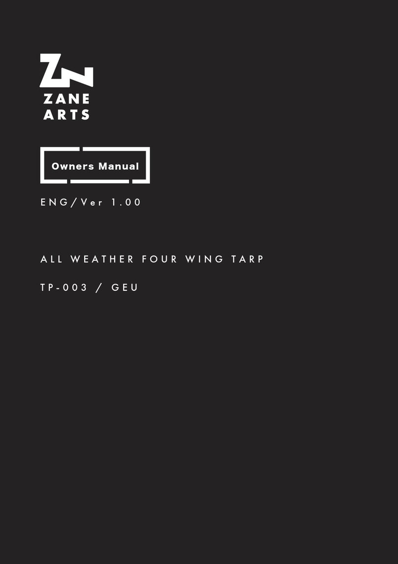 ZANE ARTS TP-003/GEU User manual
