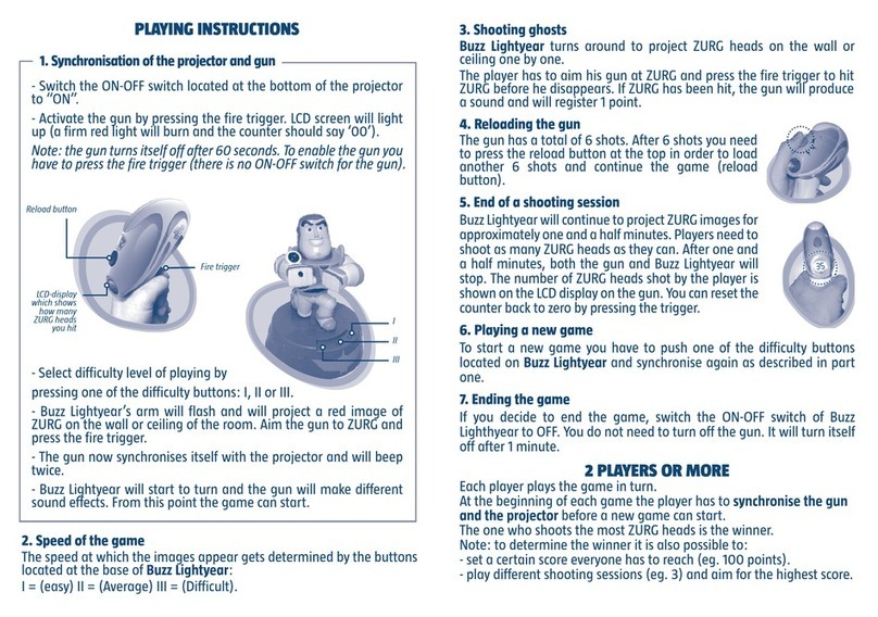 MEGABLEU CHASE ZURG User manual