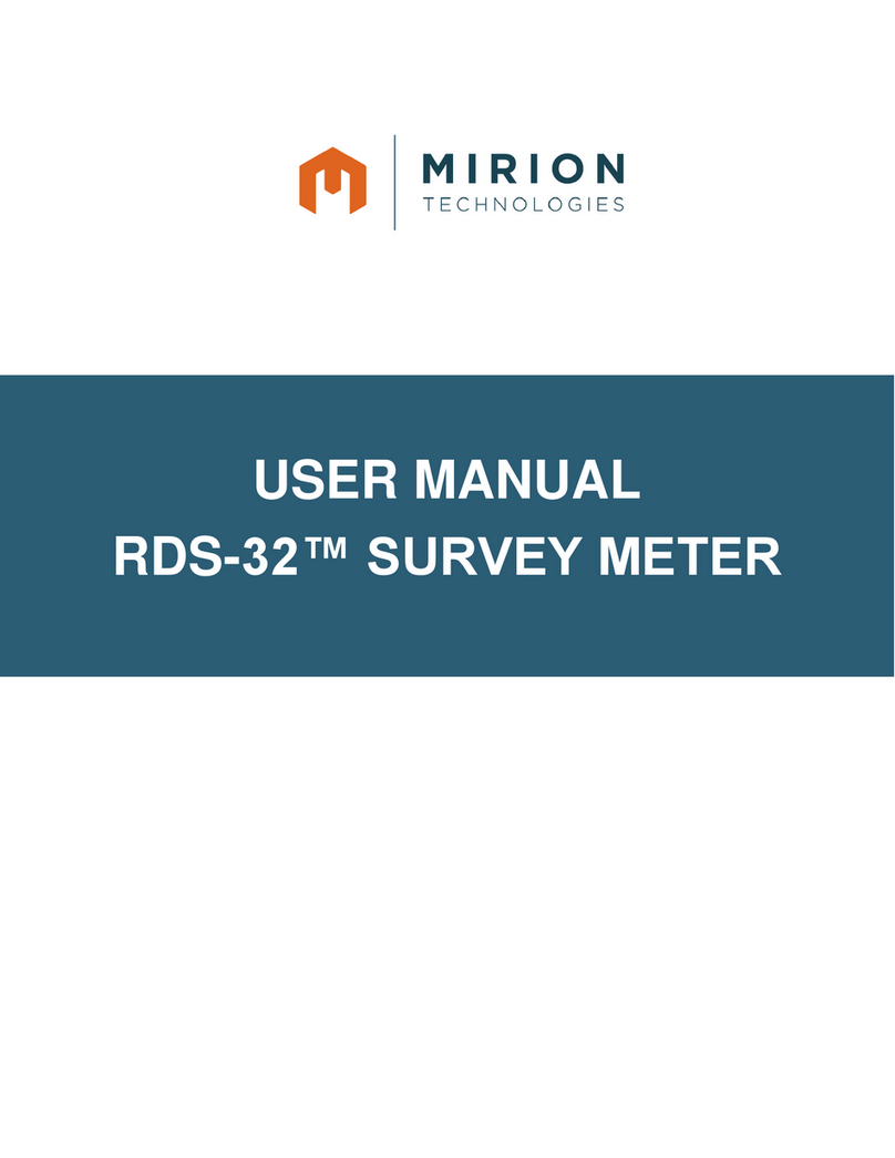 Mirion Technologies RDS-32 User manual