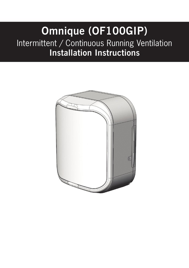Zehnder Rittling Omnique OF100GIP installation instructions Zehnder Rittling Omnique OF100GIP installation instructions