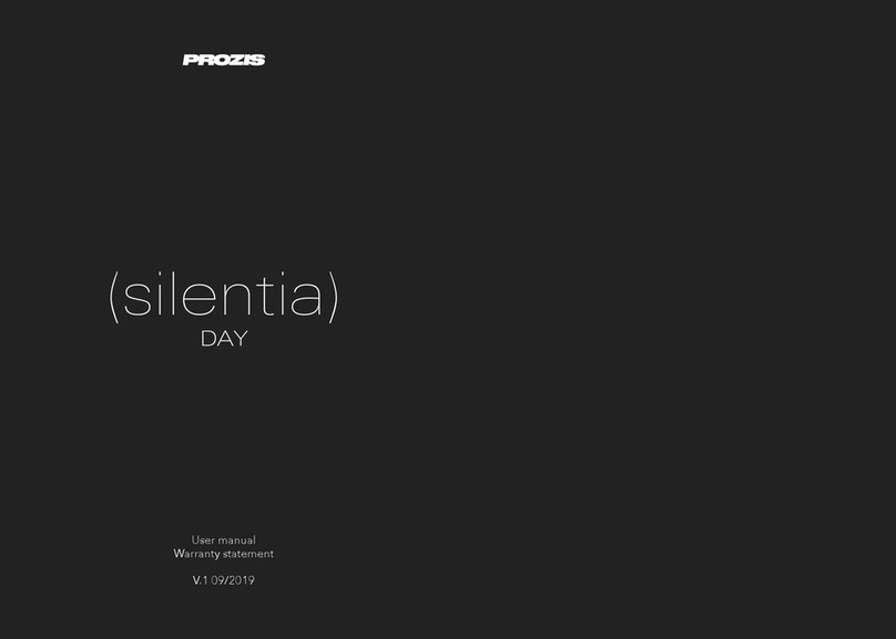PROZIS silentia day user manual