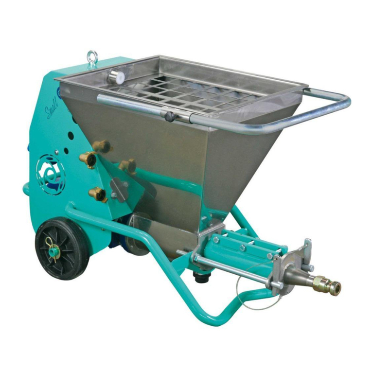 IMER SMALL 50 Operating, maintenance, spare parts manual