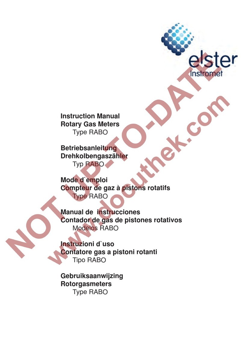 Elster Instromet RABO G16-G250 instruction manual