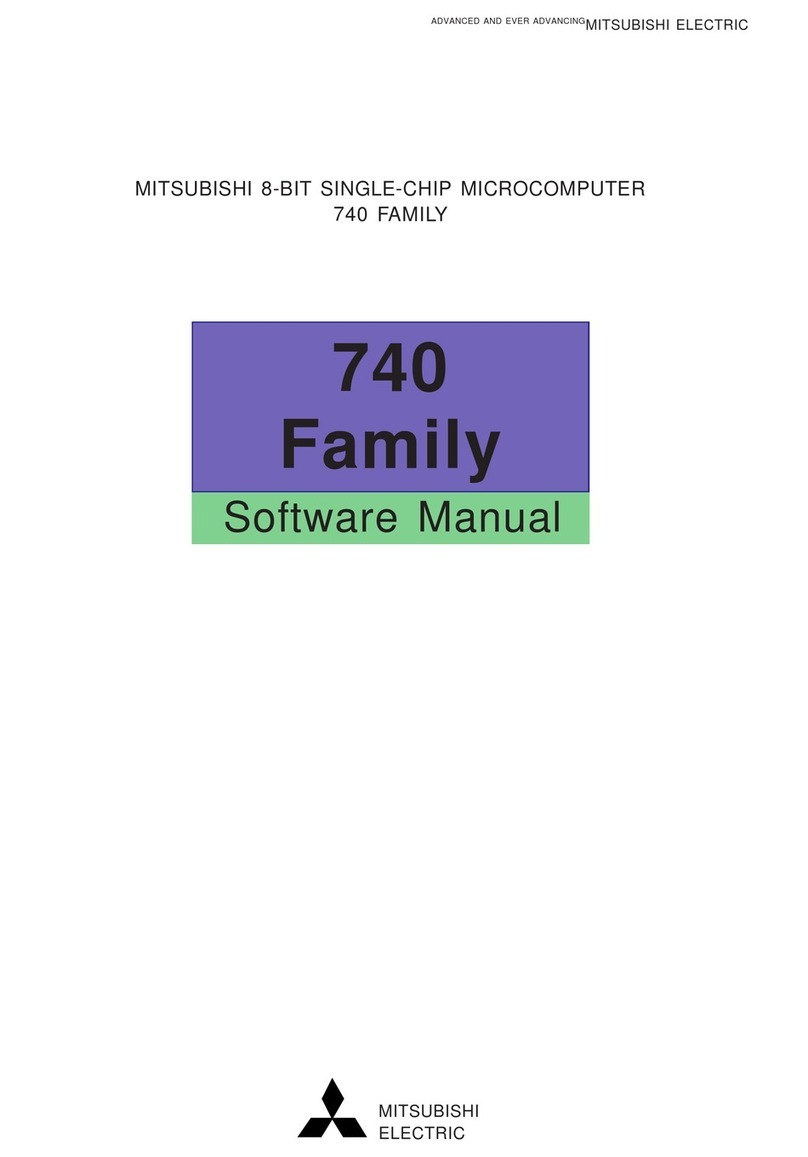 Mitsubishi M16C/60 Series Software manual