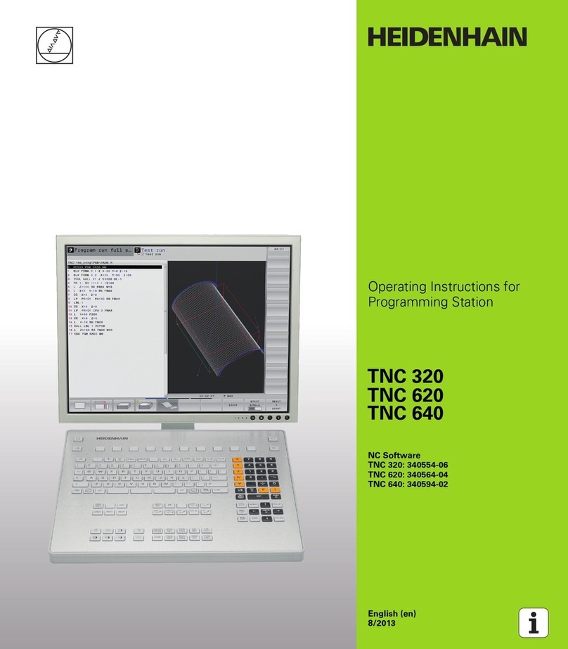 HEIDENHAIN TNC 320 operating instructions