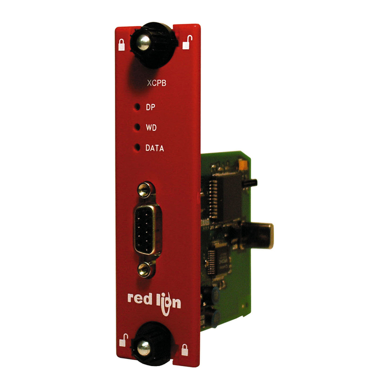 red lion XCPB Manual