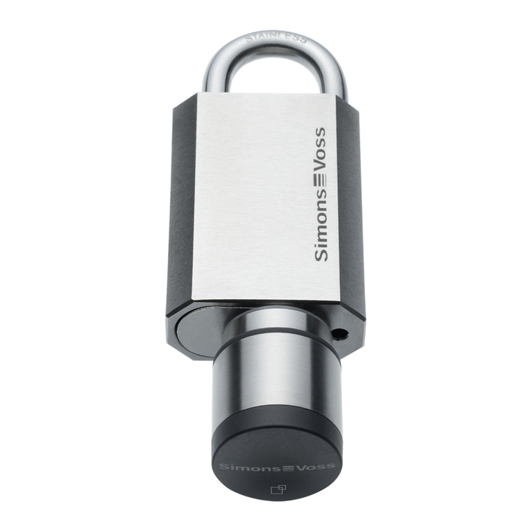 Simons Voss Technologies SmartIntego PadLock AX User manual