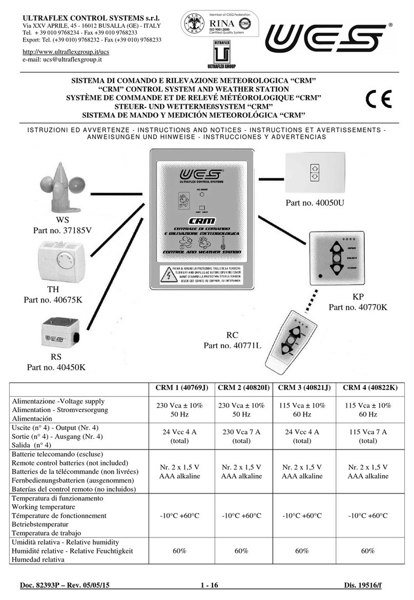 UCS CRM 1 INSTRUCTIONS AND NOTICES