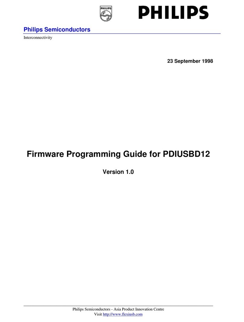 Philips PDIUSBD12 Firmware Programming Guide Philips PDIUSBD12 Firmware Programming Guide