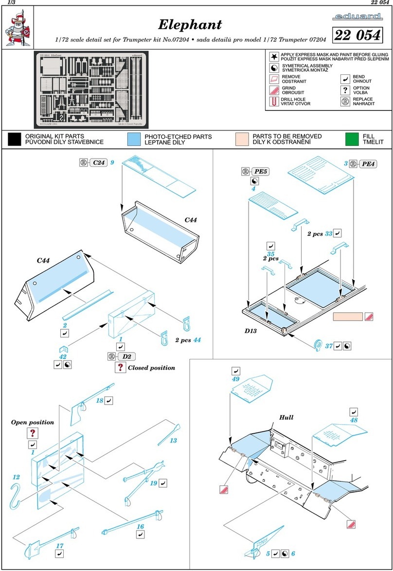 Eduard 22 054 manual