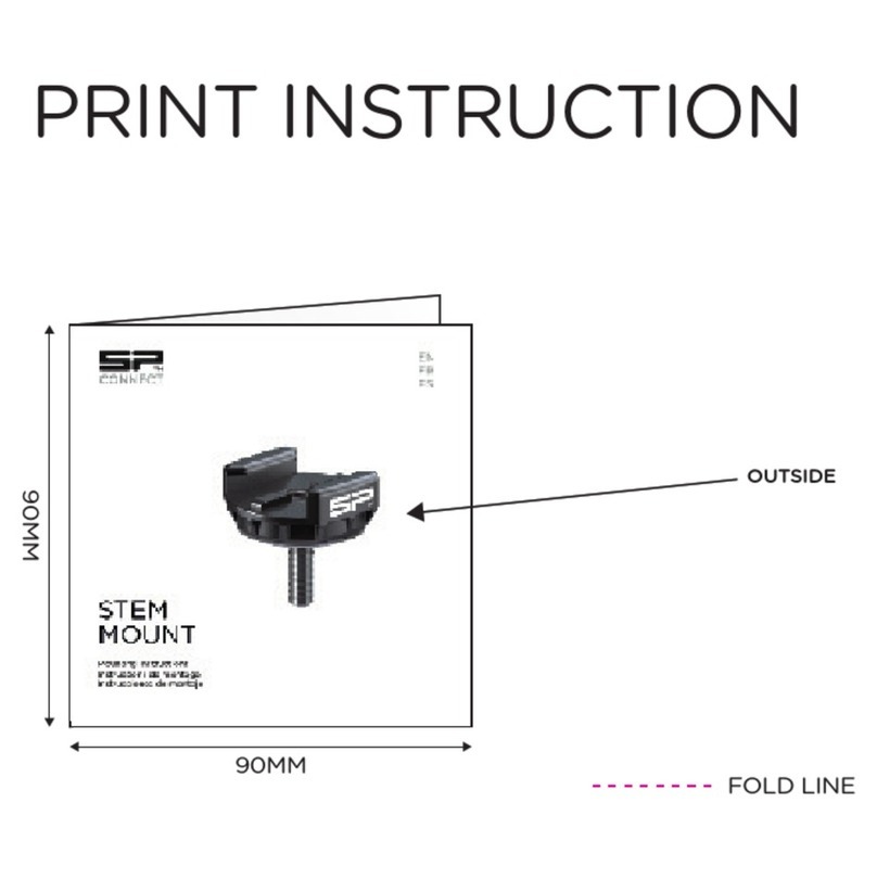 SP CONNECT STEM MOUNT User manual
